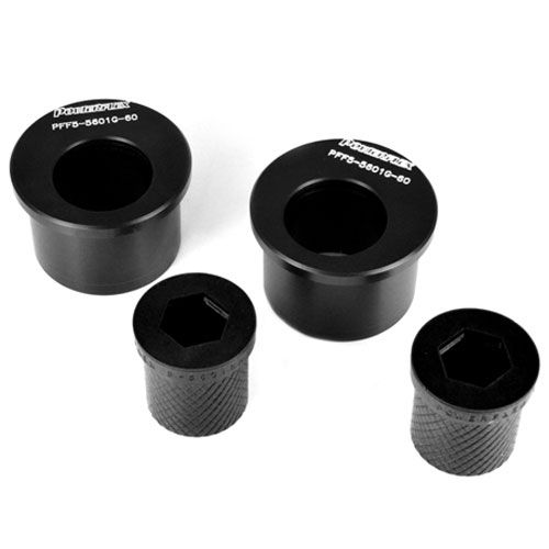 Powerflex Pack Of 2 60mm Black Series Front Wishbone Rear Bushes, Caster Offset
