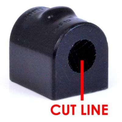 Powerflex Pack Of 2 Black Series Front Anti Roll Bar Bushes 19mm
