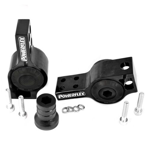 Powerflex Pack Of 2 Black Series Front Wishbone Rear Bushes Anti-Lift & Caster Offset