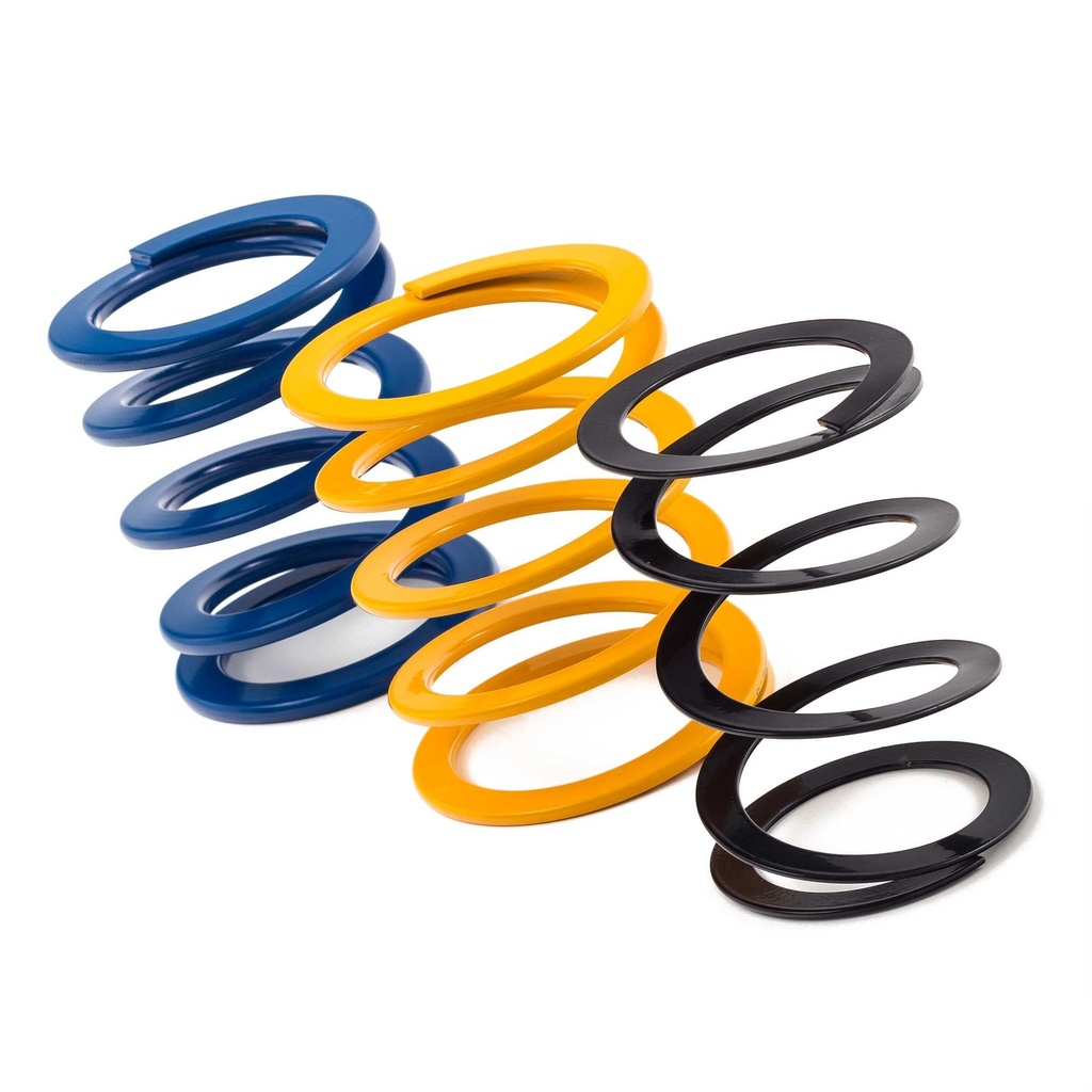 [243030-1611770] Faulkners Flat Section Helper Springs (2.25 Inch/57.15mm, 2 Inch, 100lbs/ins / 17.54N/mm)