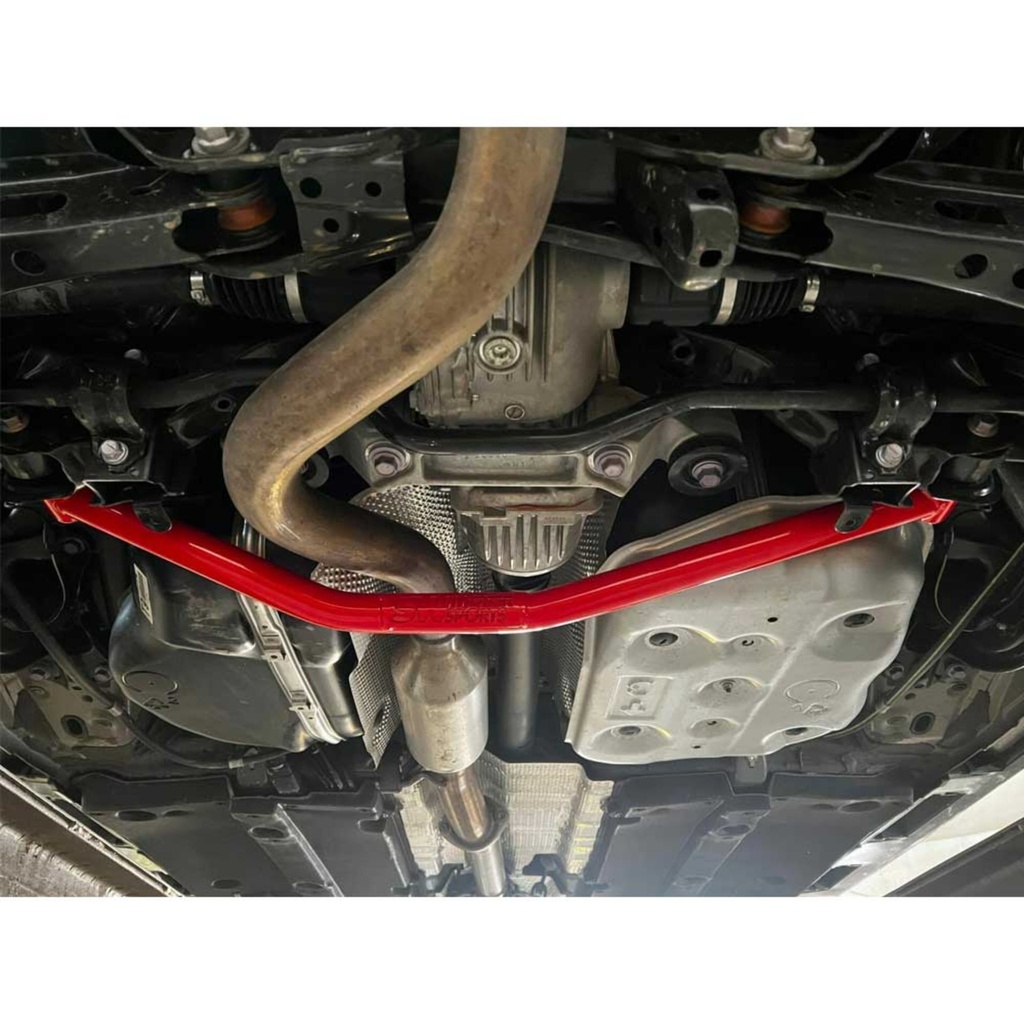 [S/WSW-SBC-040-ORANGE] SW Motorsports Rear Lower Subframe Brace