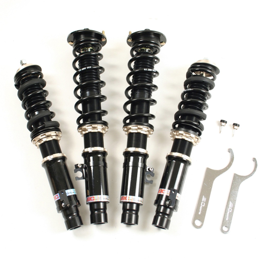 BC Racing BR Series Coilover Suspension Kit - 1 Way Damping Adjustment