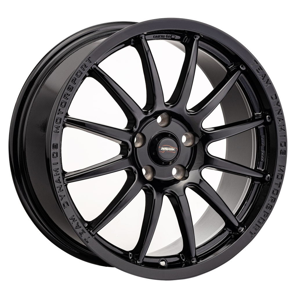 [2000852-3089569] Team Dynamics Pro Race 1.2 Alloy Wheels In Black Gloss Set Of 4 (7 Inch, 15 Inch, 35, 4x100)