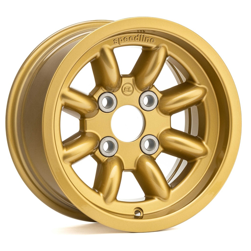 [6000955-3815198] Speedline Corse 1970 Storics Ford Group 4 Alloy Wheels In Gold Set Of 4 (7 Inch, 16)