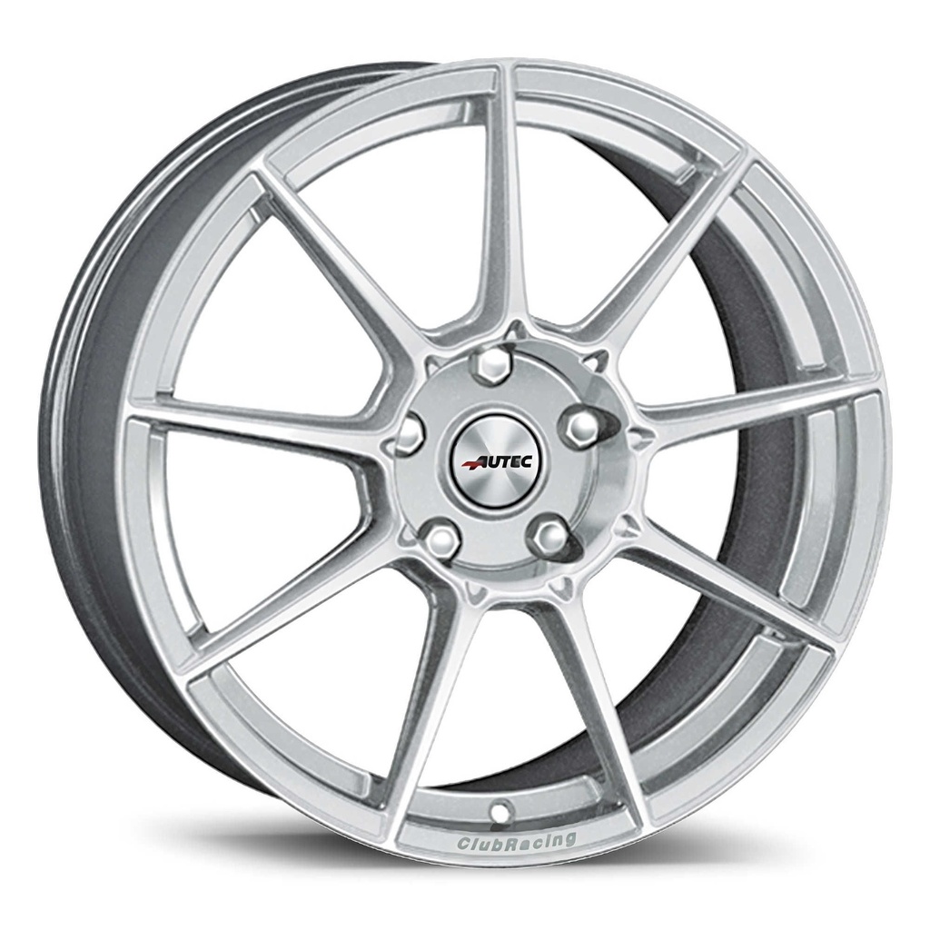[6001078-3827222] Autec ClubRacing Alloy Wheels In Hyper Silver Set Of 4 (35, 5x120)