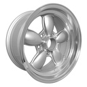 Team Dynamics Pro Classic Ford Mustang Alloy Wheels In Gloss Silver Set Of 4