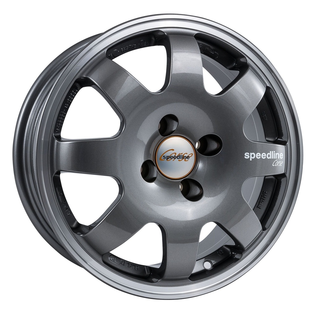 [2000816-1543470] Speedline Corse SL675 Alloy Wheels in Anthracite Polished Rim Set of 4