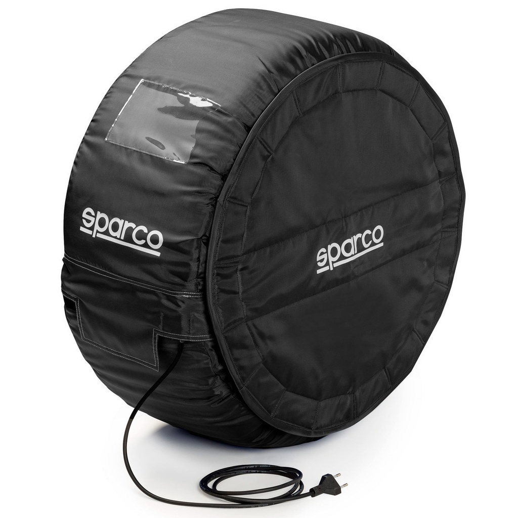 [2005447-2118939] Sparco Fixed Temperature Tyre Warmers (Size 1, Black)