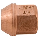 A I Tech Coppered Steel Open Wheel Nut