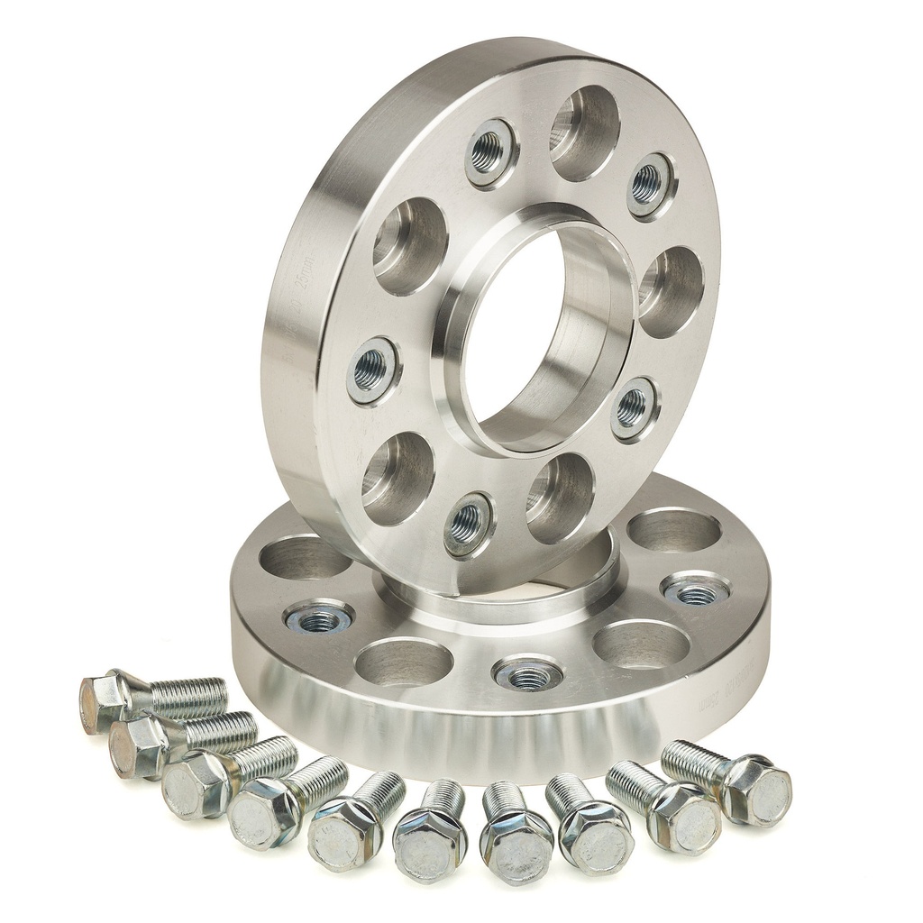 [HBZHSBTH512025-X2-E/AKN] Hub Buddies Bolt To Hub Wheel Spacer Kit With Bolts - 25mm Pair