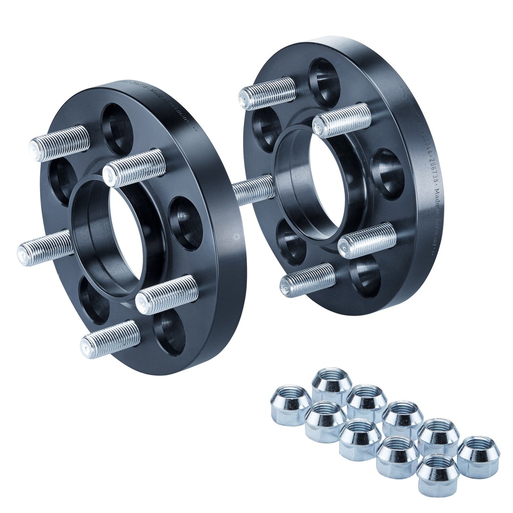 [EIBS90-4-20-008-B] Eibach Pair of 20mm Black Pro-Spacer Wheel Spacers (Kit)