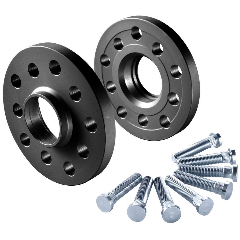 [EIBES90-6-15-056-B] Eibach Pair of 15mm Black Pro-Spacer Wheel Spacers (Kit)