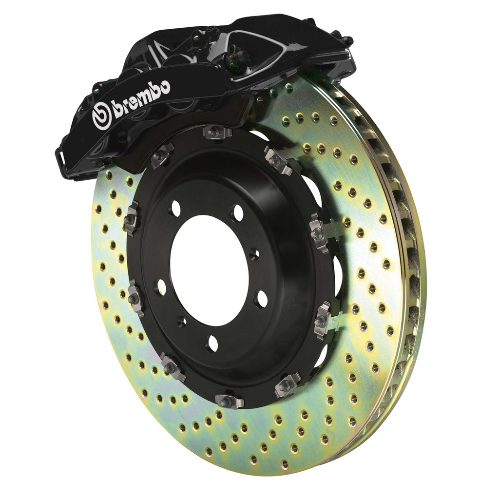 [BRE1B1.8010A1] Brembo Gran Turismo Big Brake Kit With 2-Piece Cast Calipers And 2-Piece Discs