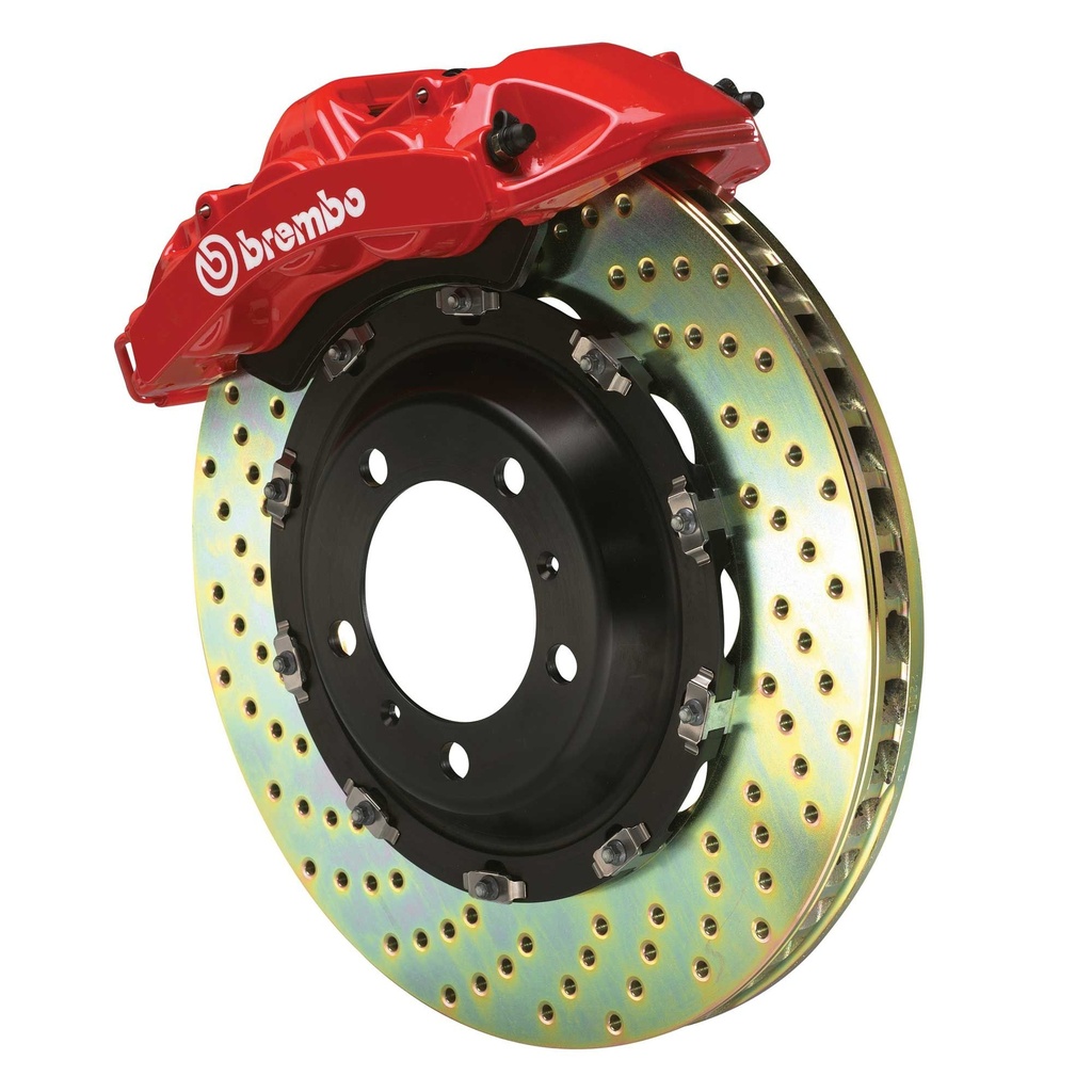 [BRE1M2.8020A2] Brembo Gran Turismo Big Brake Kit With Cast Monobloc Calipers And 2-Piece Discs