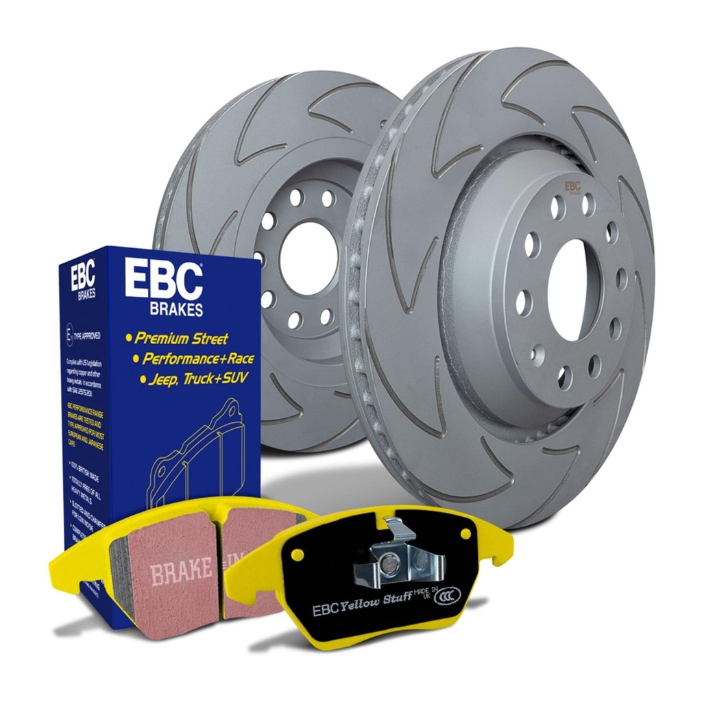 [EBCPD18KR021] EBC Brakes BSD Performance Discs and Yellowstuff Pads Kit