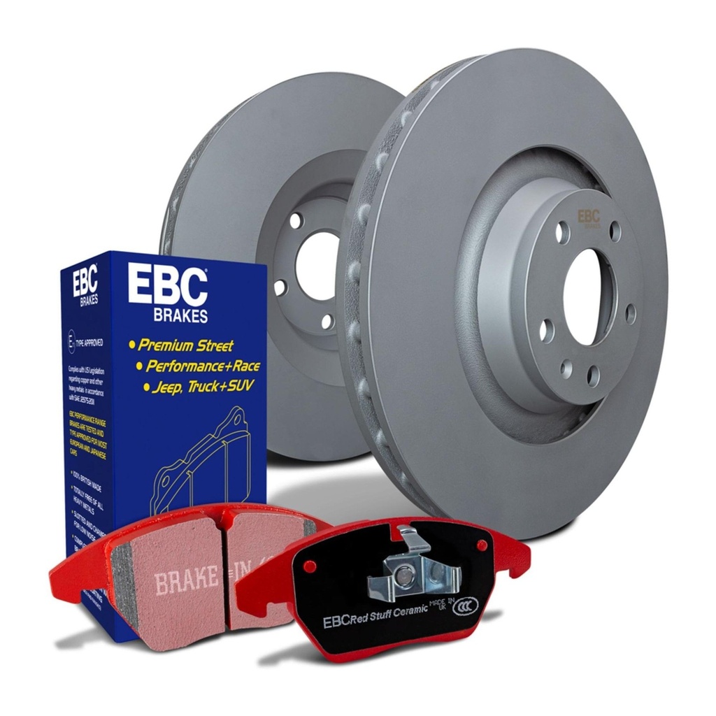 [EBCPD02KF594] EBC Brakes OE Replacement Discs and Redstuff Pads Kit