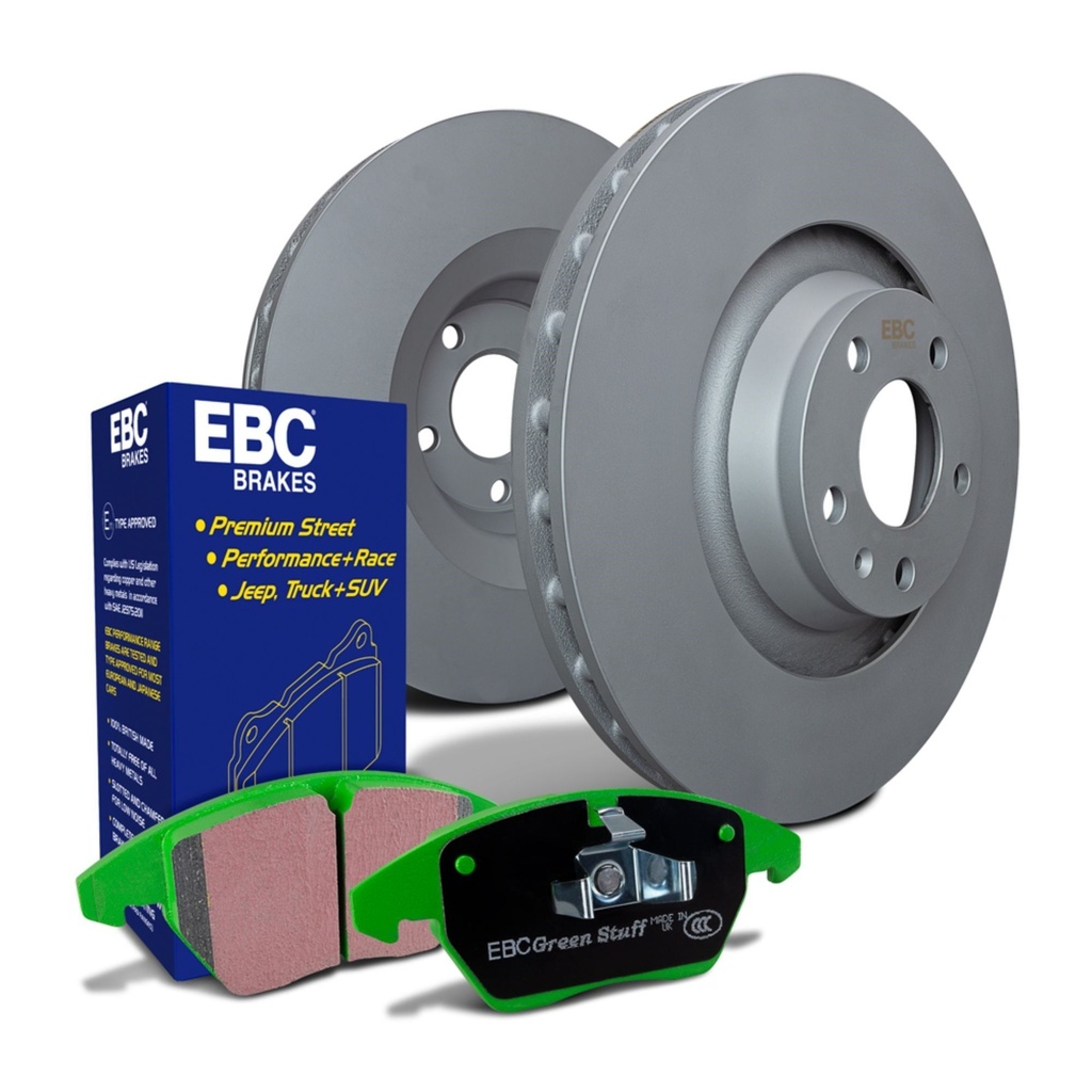 [EBCPD01KF1930] EBC Brakes OE Replacement Discs and Greenstuff Pads Kit