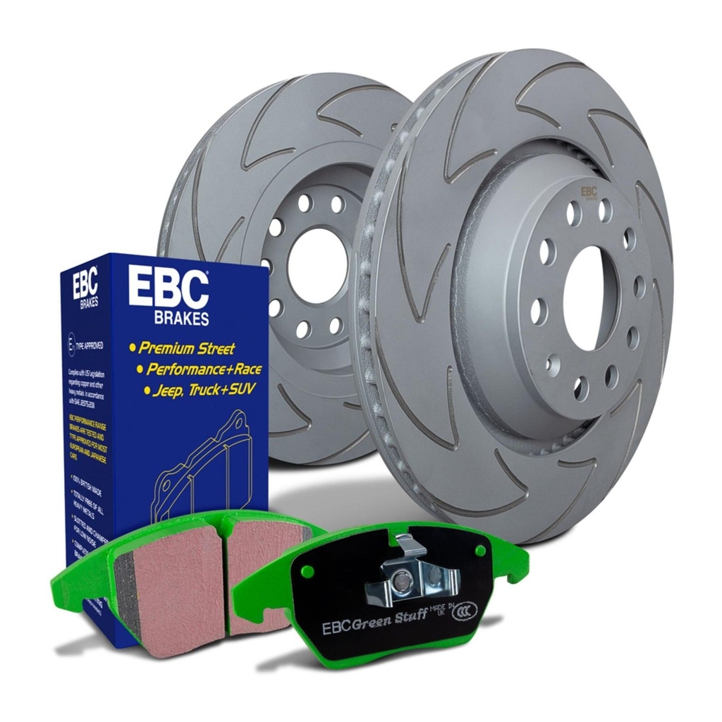 [EBCPD16KR087] EBC Brakes BSD Performance Discs and Greenstuff Pads Kit