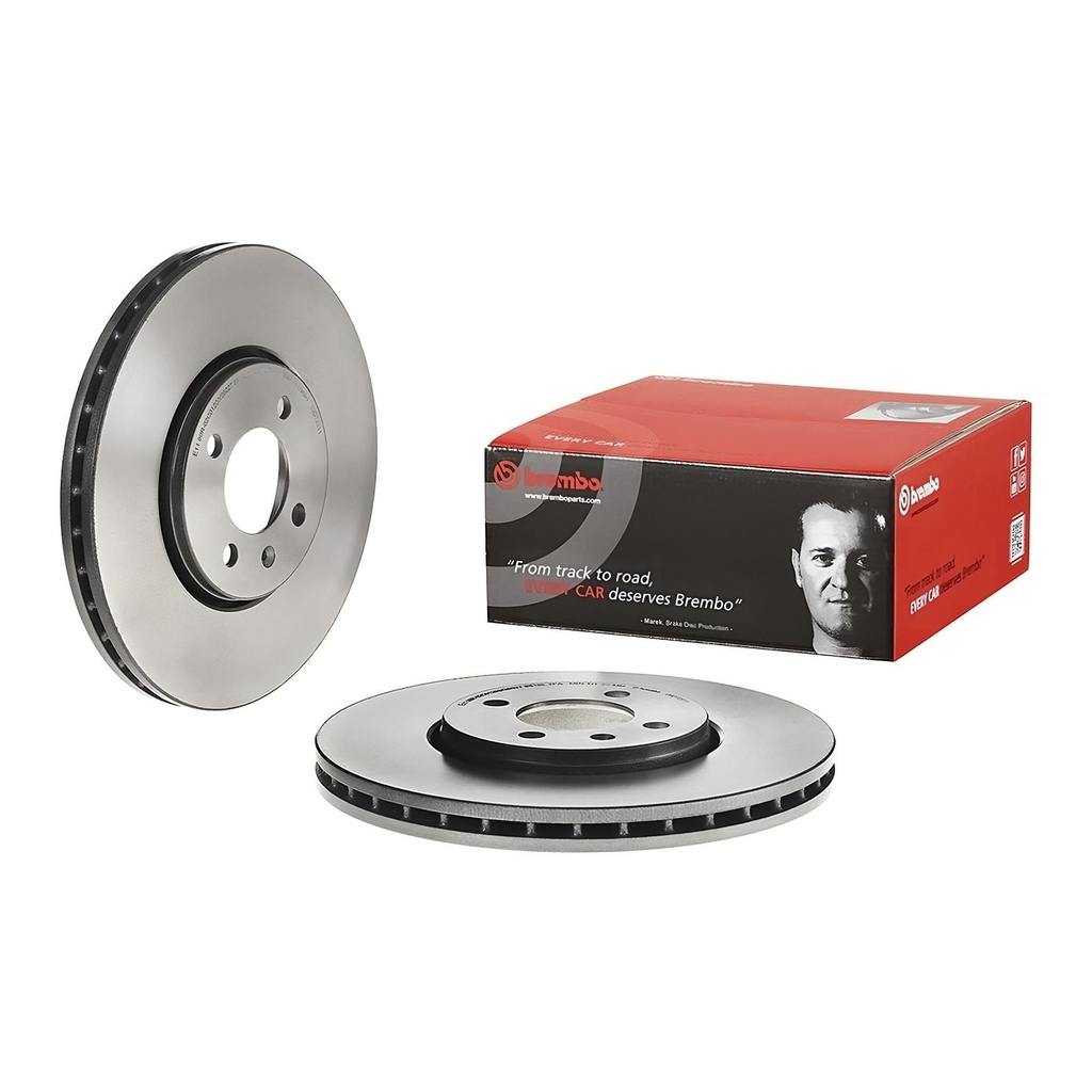 [BRE09.D720.11] Brembo Prime UV Coated Brake Discs