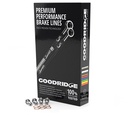 Goodridge Stainless Steel Braided Brake Line Kit
