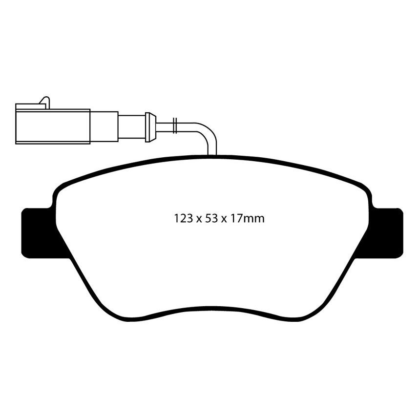 EBC Brakes Greenstuff Performance Brake Pads