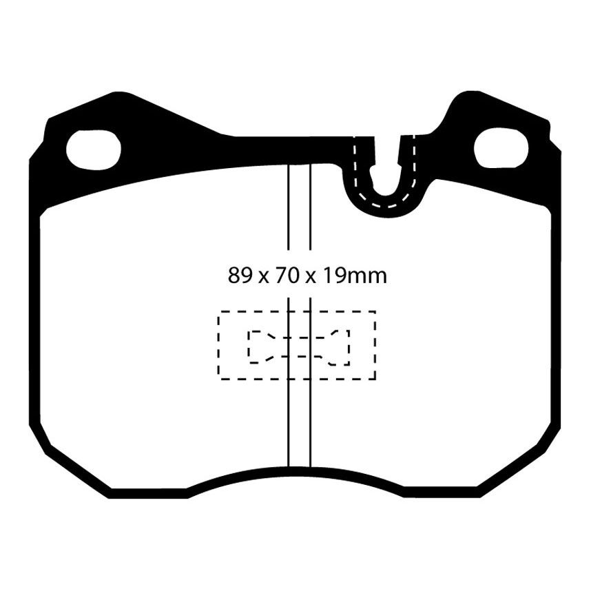 EBC Brakes Greenstuff Performance Brake Pads