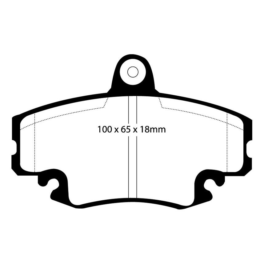 EBC Brakes Greenstuff Performance Brake Pads