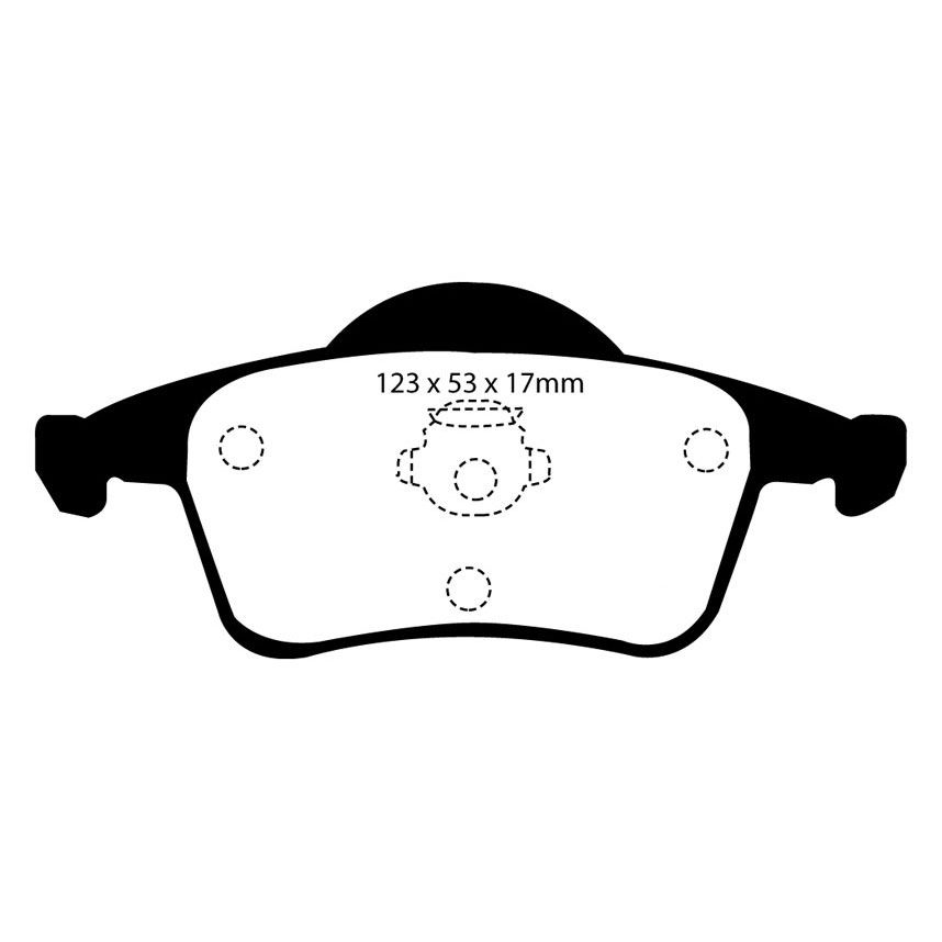 EBC Brakes Greenstuff Performance Brake Pads