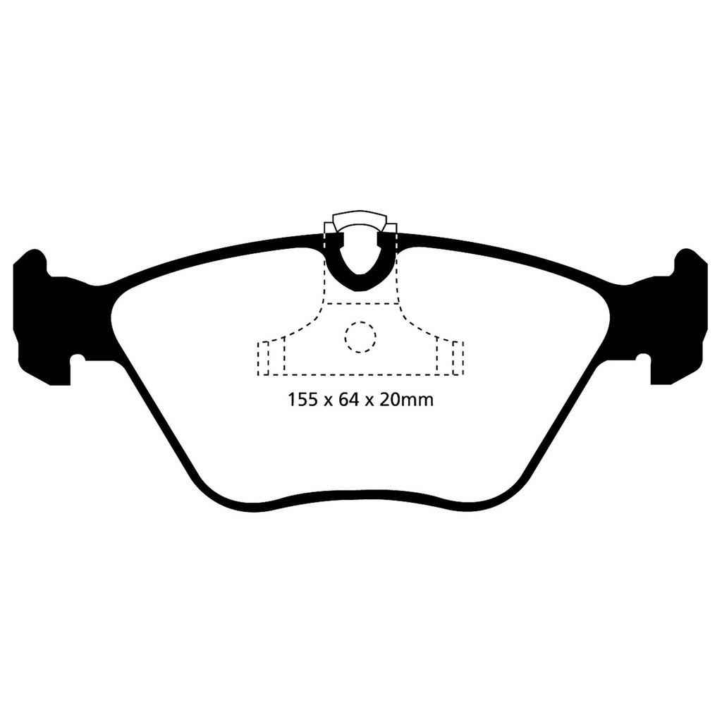 EBC Brakes Greenstuff Performance Brake Pads