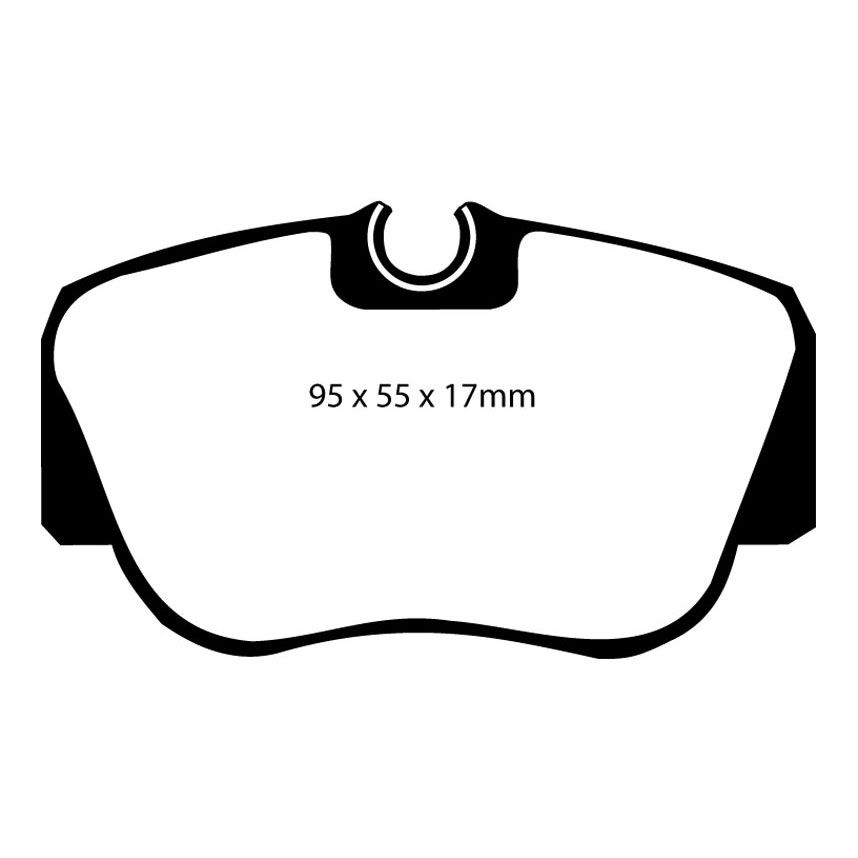 EBC Brakes Greenstuff Performance Brake Pads