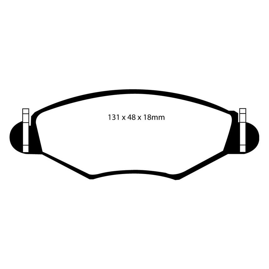EBC Brakes Greenstuff Performance Brake Pads