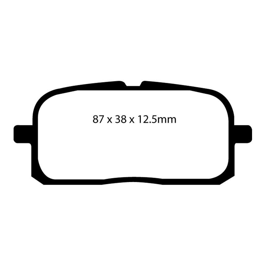 EBC Brakes Ultimax Replacement Brake Pads