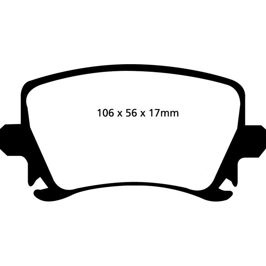 EBC Brakes Greenstuff Performance Brake Pads