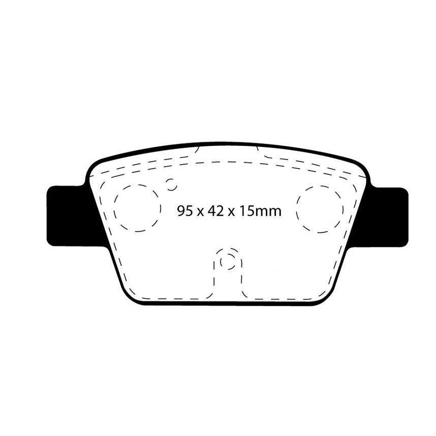 EBC Brakes Ultimax Replacement Brake Pads
