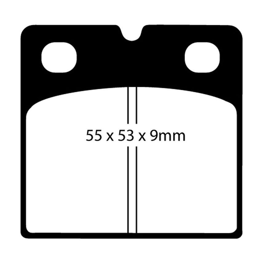 EBC Brakes Ultimax Replacement Brake Pads