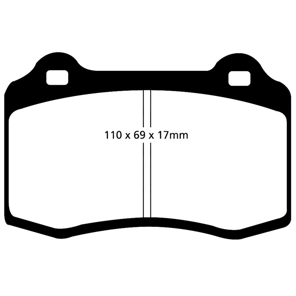 EBC Brakes Greenstuff Performance Brake Pads
