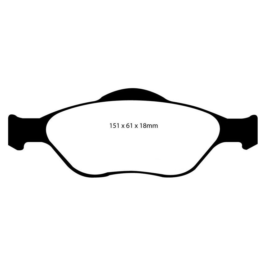 EBC Brakes Greenstuff Performance Brake Pads