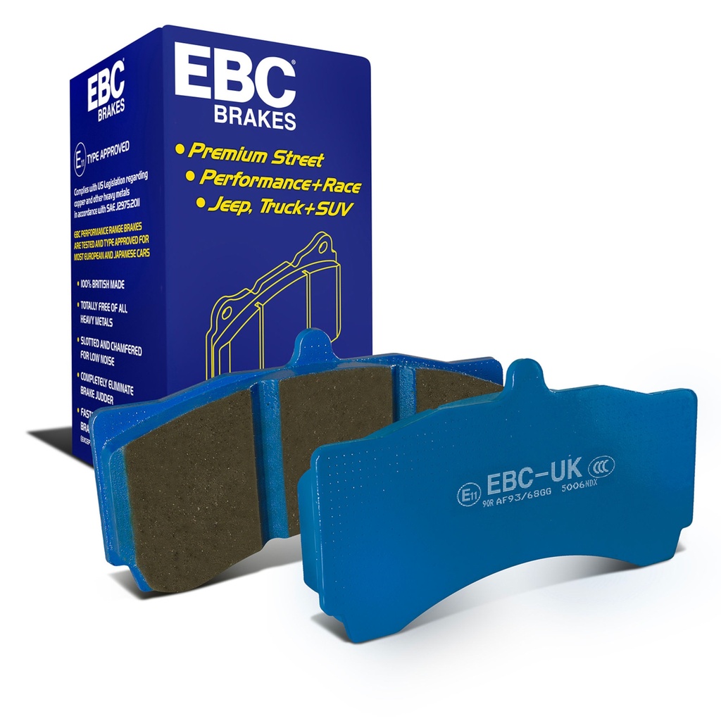 EBC Brakes Big Brake Kit Replacement Bluestuff NDX Brake Pads