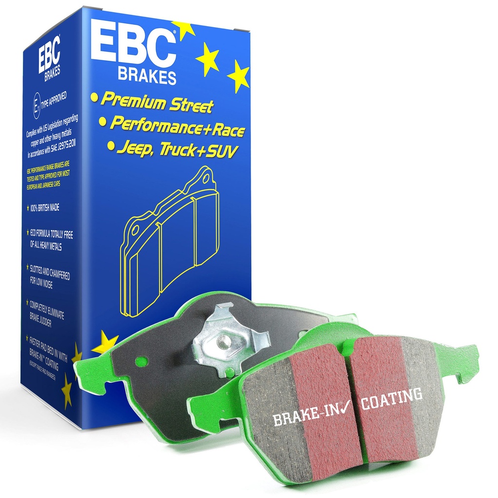 EBC Brakes Greenstuff Performance Brake Pads