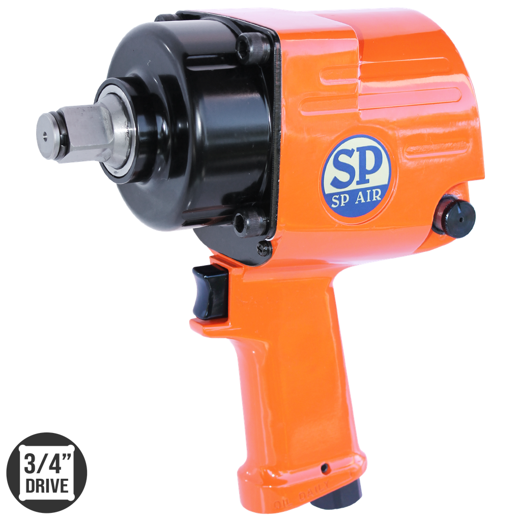 [SP-1158M] AIR TOOL - IMPACT WRENCH 3/4"DR STUBBY