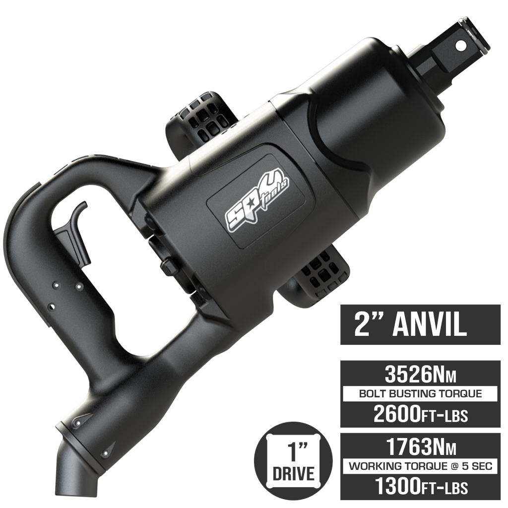 [SP9870-2] AIR TOOL - IMPACT WRENCH COMPOSITE 1"DR 2"ANVIL