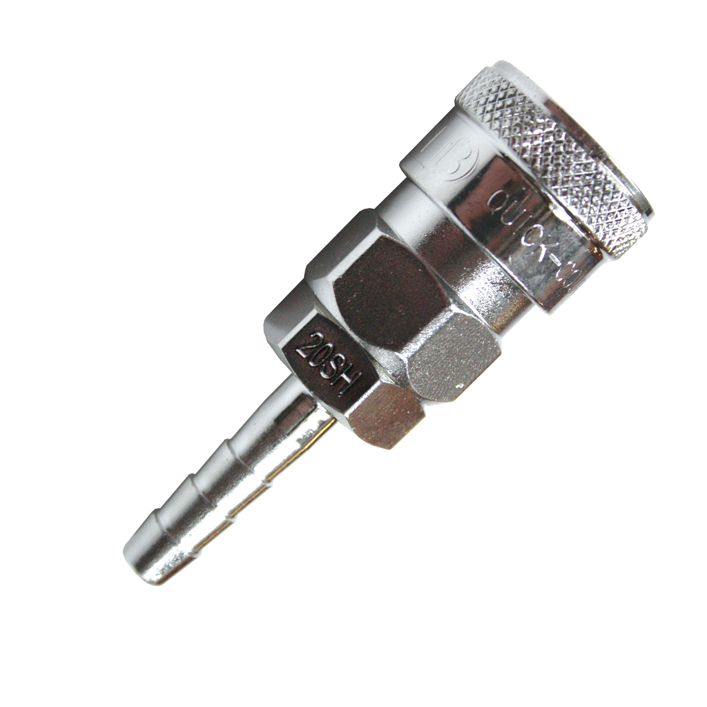 [SH20C] AIR TOOL FITTING - COUPLER 1/4" HOSE BARB NITTO STYLE
