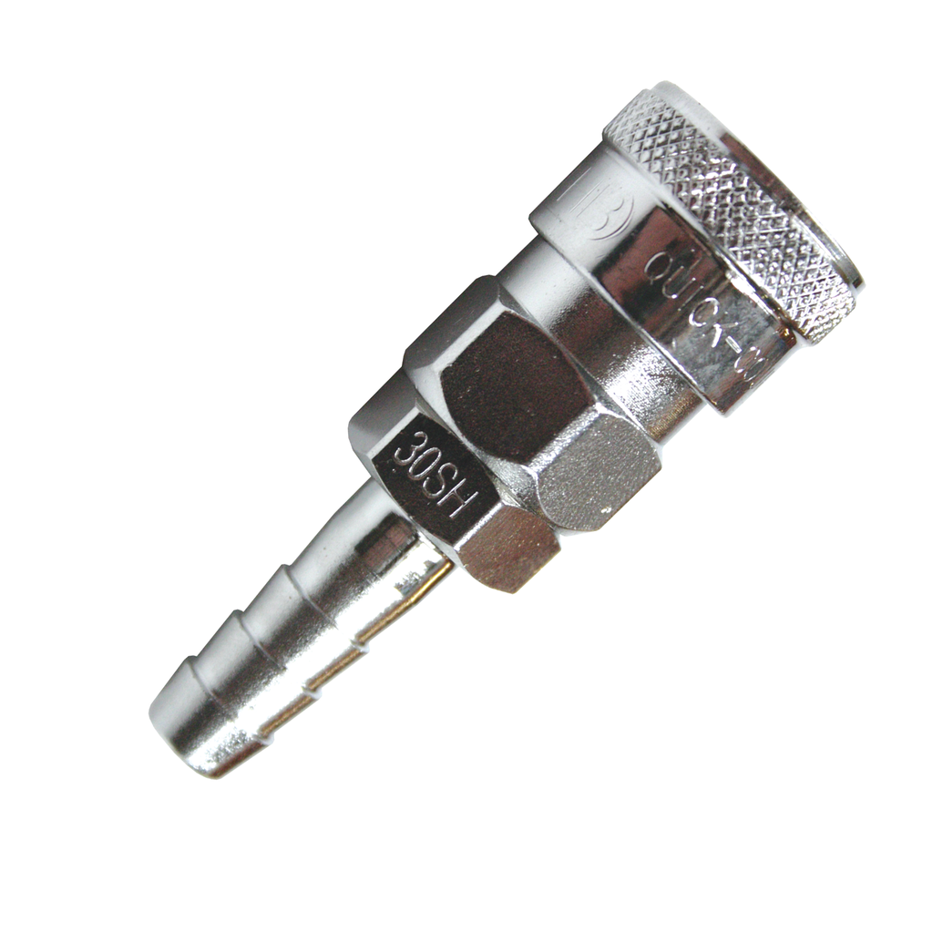 [SH30C] AIR TOOL FITTING - COUPLER 3/8" HOSE BARB NITTO STYLE