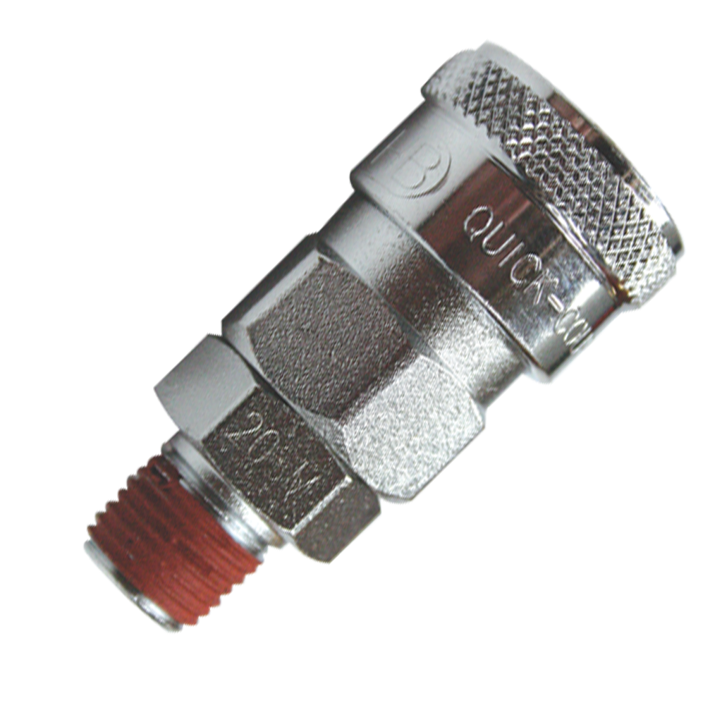 [SM20C] AIR TOOL FITTING - COUPLER 1/4"M THREAD NITTO STYLE