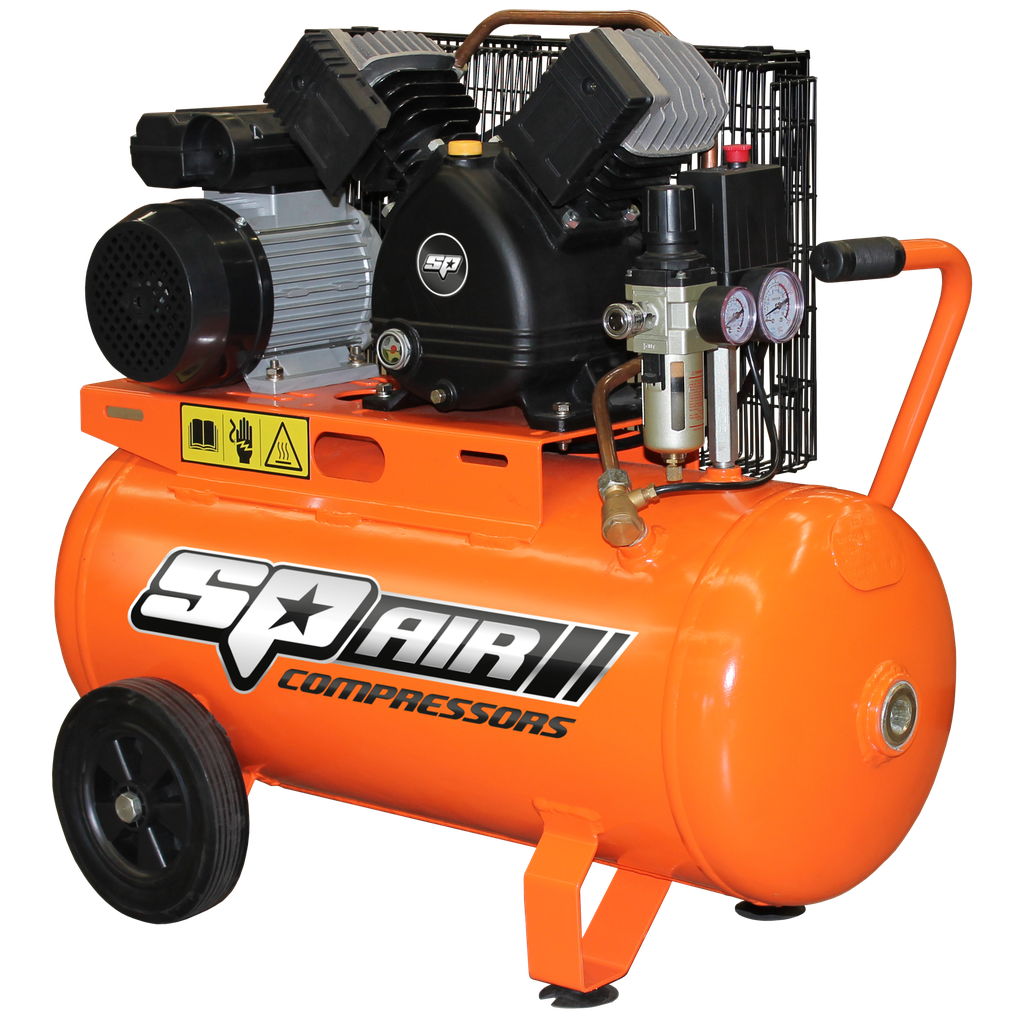 [SP13-50X] COMPRESSOR - 2.2HP BELT DRIVE 50LT TANK