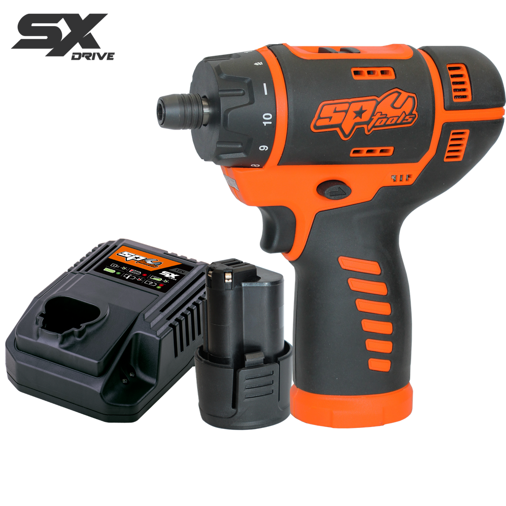 [SP83210] CORDLESS - 12V 2 SPEED SCREWDRIVER - 2.5AH - SX DRIVE