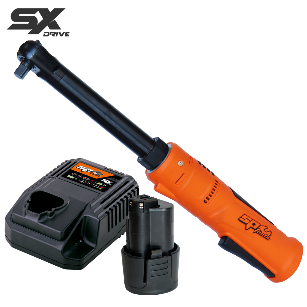 [SP83616] CORDLESS- 12V 3/8"DR RATCHET LONG NECK - SX DRIVE