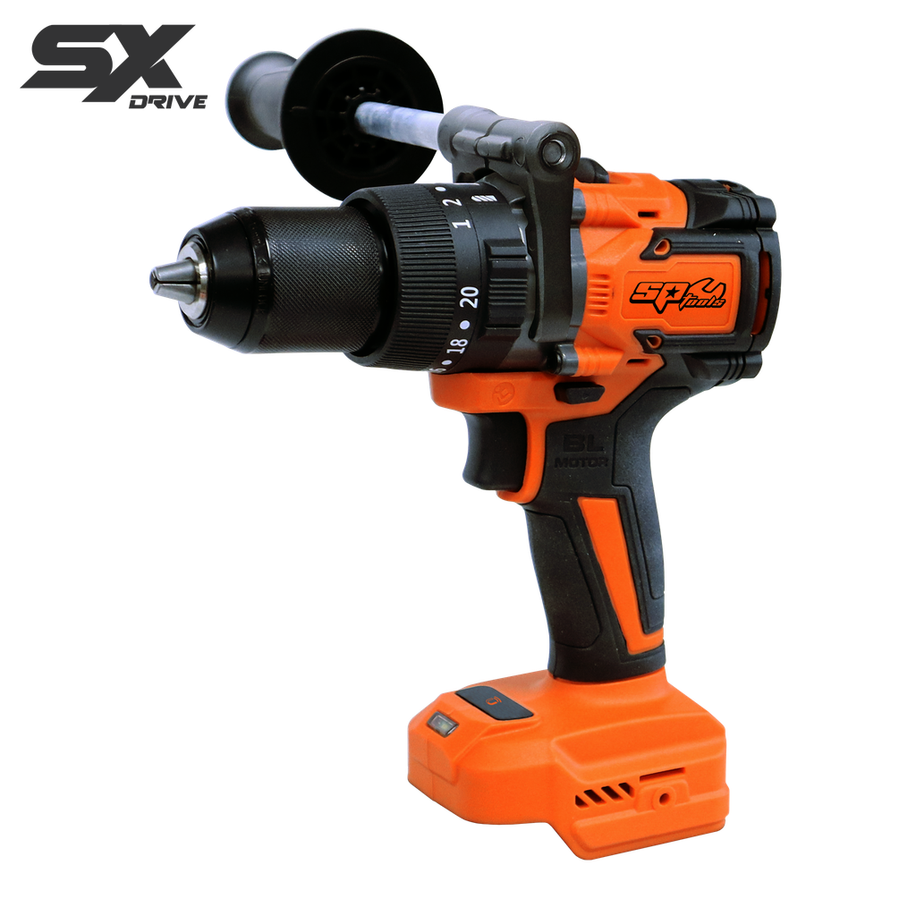 [SP83244BU] CORDLESS - 18V HAMMER DRILL/DRIVER BRUSHLESS - SKIN ONLY - SX DRIVE
