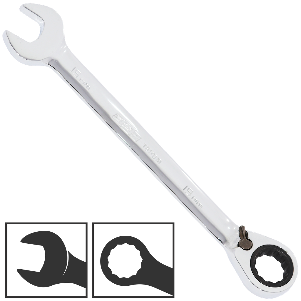 SPANNER GEAR REVERSIBLE ROE METRIC 14MM
