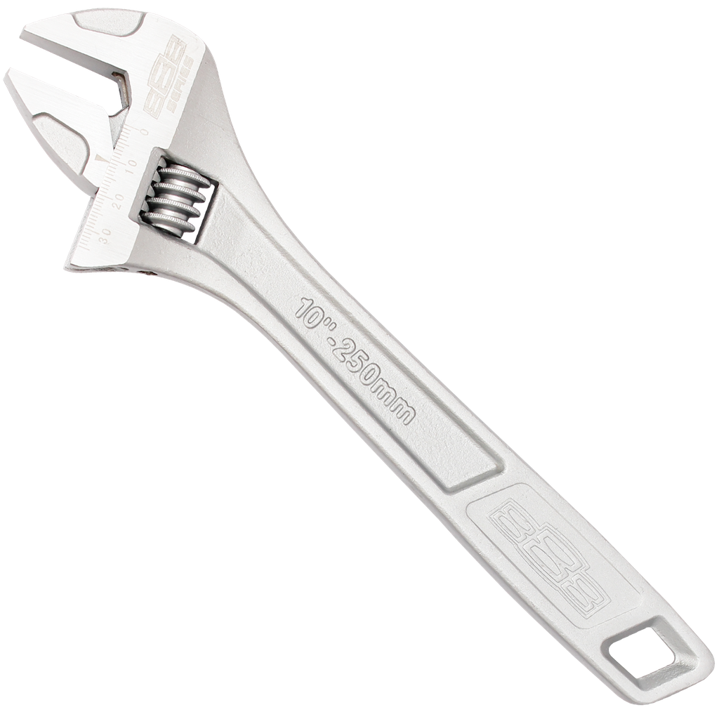 ADJUSTABLE WRENCH 250MM CHROME